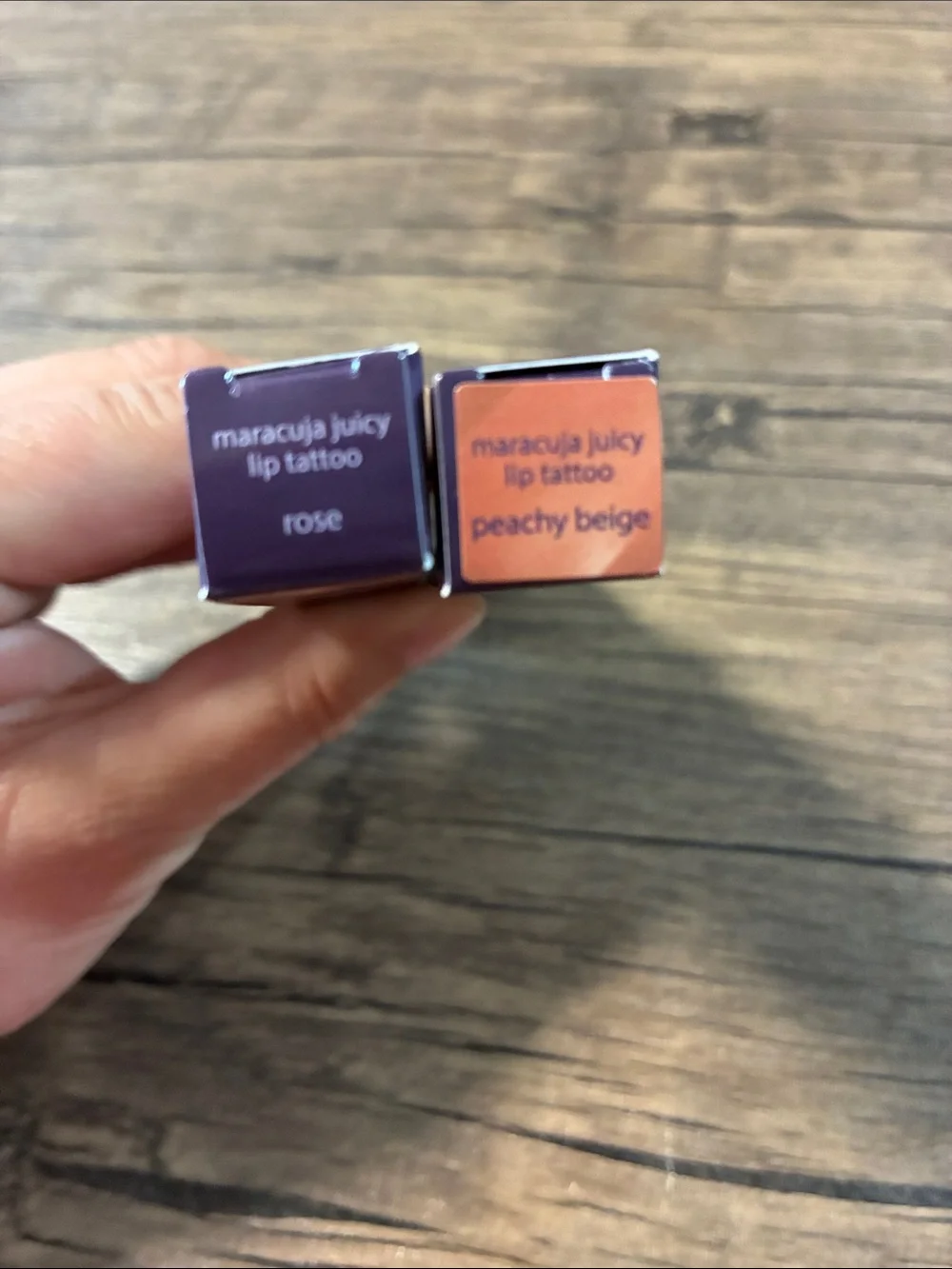 2 Pack TARTE  Maracuja Juicy Lip Tattoo - Purple Packaging